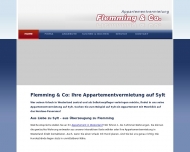 Website Appartementvermietung Flemming