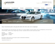 Website Automobile Individuell Verwaltung