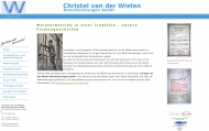 Website Christel van der Wielen Dienstleistungen