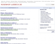 Website Private Alten- und Pflegepension Rosenhof