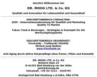 Bild Dr. MOOG LTD. & Co. KG