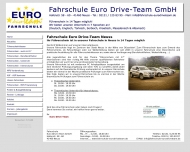 Bild Fahrschule EURO DRIVE-Team GmbH
