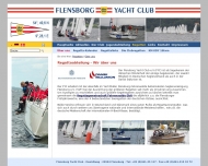 Website Flensborg-Yacht-Club