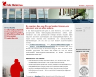 Website Gilde Heimbau Wohnungsbaugesellschaft