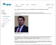 Website Kopp-Elektrobau