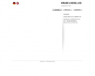 Bild Kruse, Hess & Co. GmbH & Co.