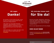 Wir sagen Danke - Present die Werbe GmbH