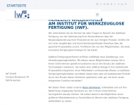 Bild IwF GmbH INSTITUT FR WERKZEUGLOSE FERTIGUNG