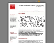 Bild Internationale Gutenberg-Gesellschaft e.V.