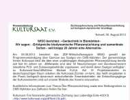 Bild Kultursaat e.V. fr Zchtungsforschung u. Kulturpflanzenerhaltung