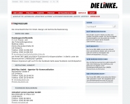 Website Rosa-Luxemburg-Stiftung Sachsen