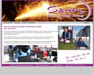 Website Sampl Industrieanlagen Montage
