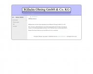 Bild Wilhelm Ohning GmbH & Co. KG