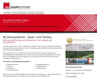 Bild MJ Zaunsysteme GmbH