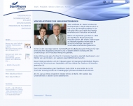 Website Steripharm Verwaltung