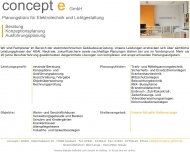 Bild concept e GmbH Planungsbro fr Elektrotechnik und Lichtgestaltung