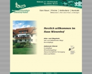 Bild Senioren Wohnanlage Wiesenhof gemeinntzige GmbH