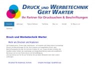Bild Warter Druck- und Werbetechnik UG (haftungsbeschrnkt)
