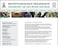 Bild Friedrich Hacklnder Bestattungshaus
