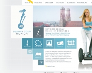 Website Segway Tour Munich - SEG TOUR