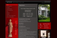 Website Antura Health and Beauty