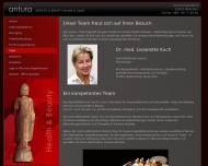 Website Antura Health and Beauty