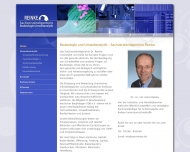 Website Sachverständigenbüro für Baubiologie und Umweltanalytik Dr. Reinke