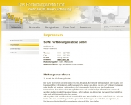 Website SOWI Fortbildungsinstitut