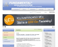 Website Fundamental Schulungslabor Arnold + Osten
