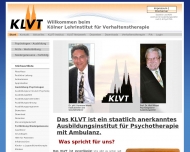 Bild KLVT - Lehrinstitut fr Verhaltenstherapie Kln GmbH