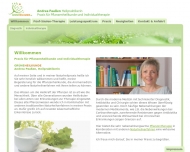 Website Andrea Paaßen, Praxis für Naturheilkunde