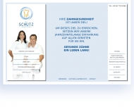 Website Zahnarztpraxis Dres. Schütz