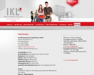 Website IKL Bildungszentrum Nordhausen