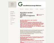 Website Gesundheitsvorsorge Behrens