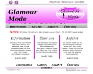 Website Glamour Mode