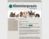 Website Kleintierpraxis Scherfling