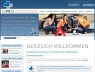 Website Global-Medical-Service, Ihr Partner f�r medizinische Dienstleistungen