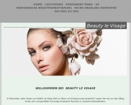 Website Beauty le Visage