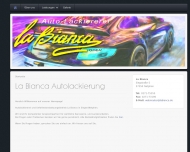 Website Autolackiererei La Bianca