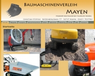 Bild Baumaschinen Mayen