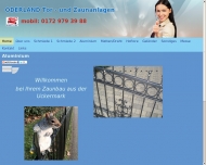 Bild ODERLAND Tor - und Zaunanlagen