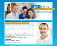 Website ZahnZentrumWedding