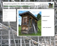 Website Bauplanungsbüro Dr. Müller