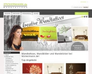 Bild Stickermann