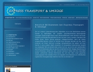 Website Express Transport & Umzüge