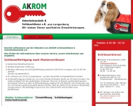 Bild AKROM Sicherheitstechnik & Schlsseldienst e.K.