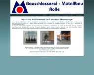 Bild Bauschlosserei-Metallbau Rolle Bauschlosserei