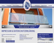 Website Metallbau & Schmiedearbeiten Scharfe