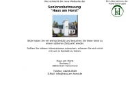 Bild Haus am Horst Seniorenbetreuung
