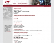 Website AMF Arlt & Arlt Metall- und Fahrzeugbau